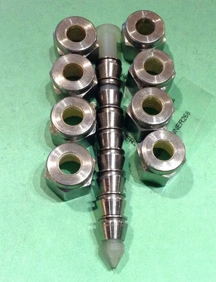 Juego de tuercas y férulas de acero inoxidable Swagelok SS-400-NFSET de 1/4" 316 Acero inoxidable Nuevo Foto 1 de 4