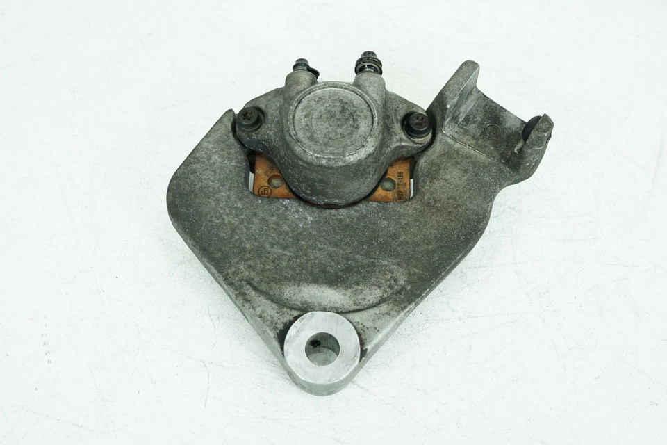 1995 Harley Touring FLHR Road King OEM Rear Back Brake Caliper w/ Bracket - Image 1 of 4