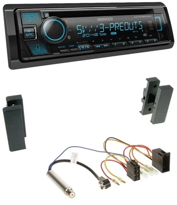 Kenwood Bluetooth USB CD MP3 DAB Autoradio für Seat Leon, Toledo (1998-2006) - Bild 1 von 4
