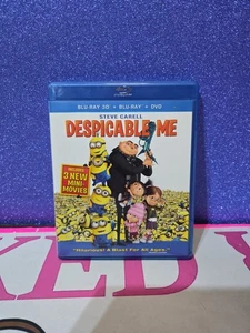 Despicable Me (Blu-ray + 3D + DVD, 2010, 4 Disc Set) - Picture 1 of 10
