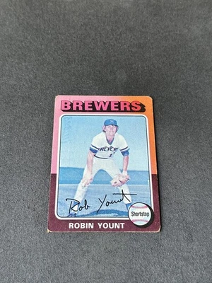 Robin Yount 1975 Topps #223 RC — 第 1/2 张图片