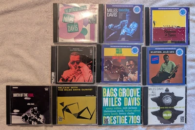 Miles Davis Kind Blue Sketches Spain Milestones Ahead Midnight Walkin 10 CD Lot - Image 1 of 4