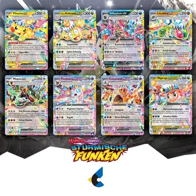 Pokemon TCG Karten Terakristall Bundle Stürmische Funken - Bild 1 von 4