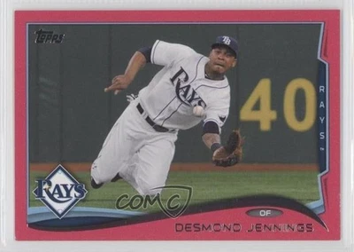 2014 Topps Pink /50 Desmond Jennings #582 - Image 1 of 2