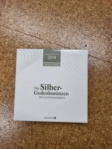 Die Silber Gedenkmünzen mit Gedenkmarken 2014 5x10€ (Münze & Marke) - Bild 1 von 9