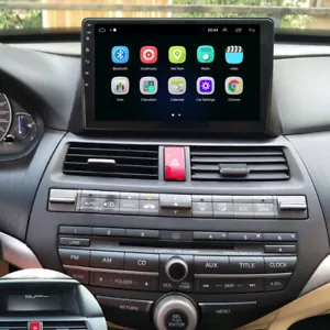 10.1" Android 9.1 Radio Stereo GPS Nav Car MP5 Player For 2008-2012 Honda Accord - Picture 1 of 11