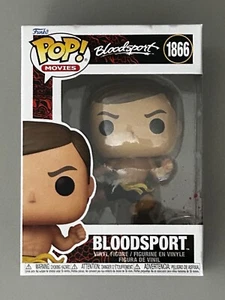 New Funko Pop BLOODSPORT 1866 Jean Claude Van Damme Statue Doll Toy Gift Figure - Picture 1 of 1