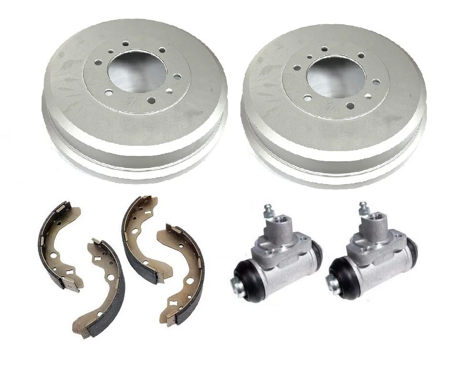 SET TAMBURI FRENO POSTERIORI,SCARPE,CILINDRO ISUZU D-MAX 2.5 TWIN TURBO TFS86TT 12+ - Immagine 1 di 1