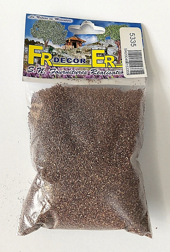 Er Decor 5335 - Zavorre fini color marrone medio (Polveri) - 200 ml - 19 pz - Immagine 1 di 1