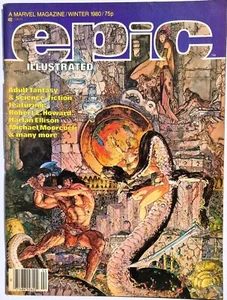 EPIC ILLUSTRATED 4 MARVEL 1980 Neal Adams art - Picture 1 of 5
