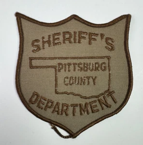 Parche OK del sheriff del condado de Pittsburg Oklahoma - Imagen 1 de 2