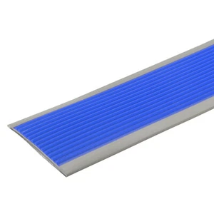 3,2 Fuß Treppenkantenschutz,6cm selbstklebender Stufenkantenschutz PVC,Blau/Grau - Bild 1 von 7