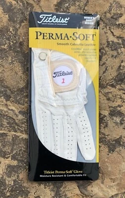 Guante de golf Titleist Perma-Soft para mujer diestro. Mediano. Nuevo.  Foto 1 de 4