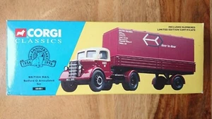Corgi 18401 Bedford O Articulated Set BRITISH RAIL Ltd Edition - Picture 1 of 2