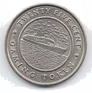 NCL Norwegian Cruise Line Gaming Token - Souvenir Breakaway 25 Cents - Picture 1 of 2