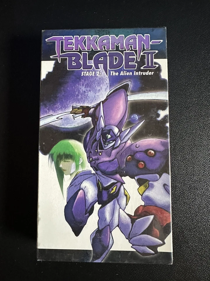 New Tekkaman Blade II Stage 2: The Alien Intruder Sealed VHS 1994 RARE - Image 1 of 4