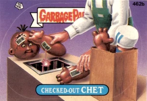 Carta Garbage Pail Kids 1986 Chet Topps #462 B - Foto 1 di 2