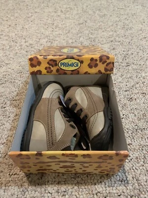 Primigi  Beige Frederich (EU Size 21 US5.0)-Boys Shoe Toddler (New in Box) - Image 1 of 4