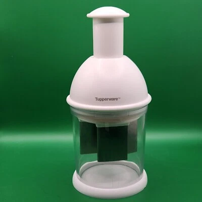 Picador manual Tupperware The Chopper Machine com capa protetora - Imagem 1 de 4