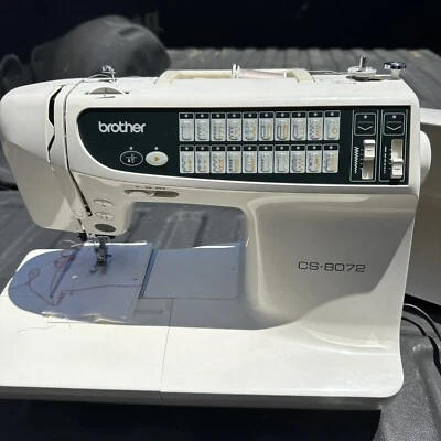 Brother CS-8072 Computerized Sewing Machine For Parts Or Repair - Image 1 of 4