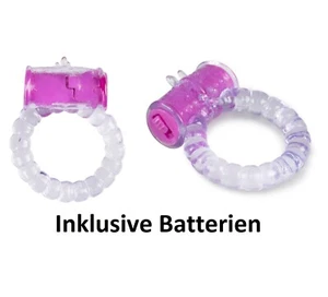 Silikon Penisring Cockring für starke Erektion - mit Vibration Inkl. Batterien - Bild 1 von 6
