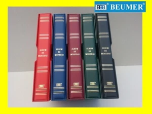 ALBUM BBB* BEUMER*  para Hojas 20 cartones .Tamaño 27x33cm.Con cajetín.GRANATE - Imagen 1 de 1