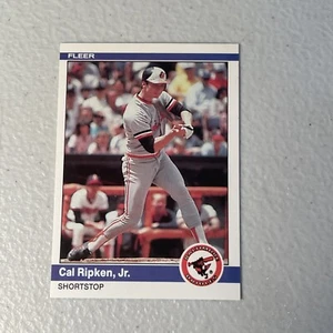 1984 Fleet Cal Ripken Jr #17 Mint Or Near Mint. Fresh Out Of The Pack - Picture 1 of 10