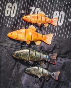 Esche da pesca Fox Rage replicante snodate super naturali tinca/luccio - Foto 1 di 6