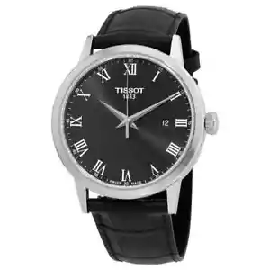 Tissot T-Classic Quartz Black Dial Men's Watch T129.410.16.053.00 - Picture 1 of 3