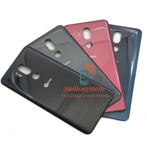 COVER BACK VETRO POSTERIORE per LG G7 ThinQ G710 +BIADESIVO COLLA SCOCCA - Imagen 1 de 1