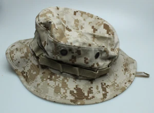 Closeout USMC Desert MARPAT Boonie Hat 7 1/2 (Large) No EGA Logo - Made in USA - Picture 1 of 4