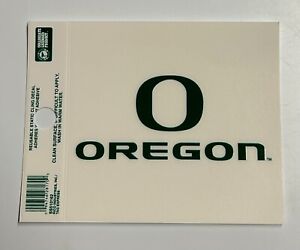 Oregon Ducks Static Cling Decal 3” x 5”- Oregon Sticker