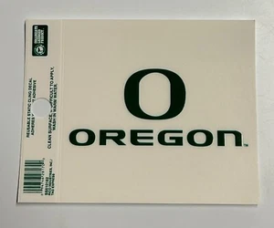 Oregon Ducks Static Cling Decal 3” x 5”- Oregon Sticker - Picture 1 of 1