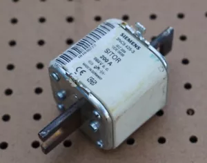 SIEMENS 3NC8 425-3 200A 660V SICHERUNGSSITOR - Bild 1 von 3