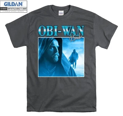 Star Wars Obi Wan Kenobi Portrait Star Wars Hoodie Tshirt Men Women Unisex AB858 - Image 1 of 4