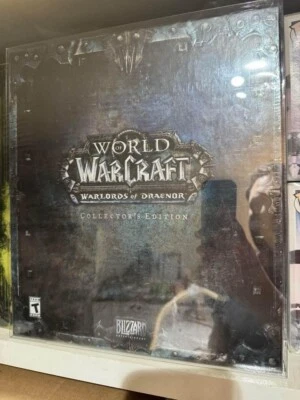 🔥10.0 MINT🔥World of Warcraft Collector Edition WoD + CASE + LOOT CARD - Image 1 of 4