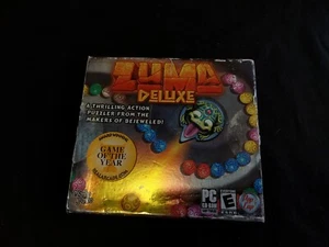 Zuma Deluxe Pop Cap PC CD-ROM Computer Video Game 2004 Game Of The Year - Picture 1 of 5