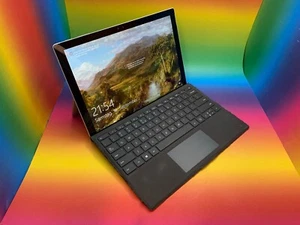 Surface Pro 4 1724 i5-6300U 2,4GHz 4GB 128GB 12,3 Win10 Pro Argent Tablette US - Photo 1/6