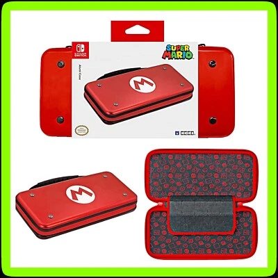 🛡️ Funda HORI Alumi Roja Edición Super Mario Nintendo Switch y OLED 🆕 NUEVA PRECINTADA Foto 1 de 4