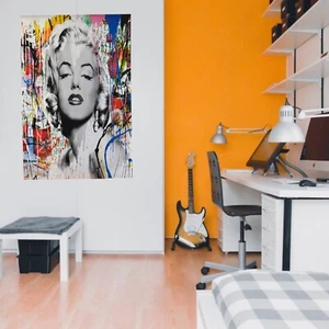 "Marilyn Monroe Leinwandbild Wandkunst Design 24""x16" - Bild 1 von 2
