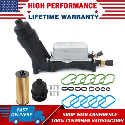 Carcasa adaptadora de filtro de aceite de 3,6 L para Dodge Grand Caravan 2014-2016 y sellos de admisión Foto 1 de 4