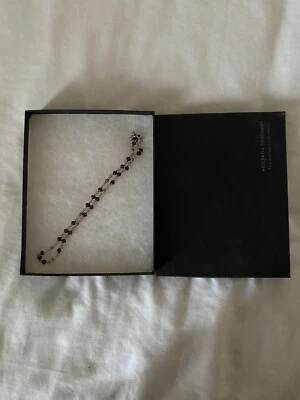 Collar de cadena de cuentas de granate 925 de plata de ley Silpada N1053  Foto 1 de 2