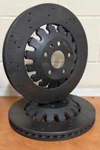 AUDI RS3 2.5 8P 2011 -12/12 2 FRONT BRAKE DISCS PERFORMANCE COATED - Picture 1 of 2