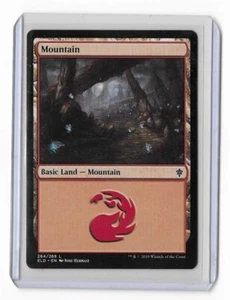 2019 Magic: The Gathering - Throne of Eldraine Basic Land Mountain #264/269 NON - Picture 1 of 2
