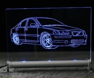 Volvo S60  al  AutoGravur auf LED LEUCHTSCHILD S 60 - Picture 1 of 1