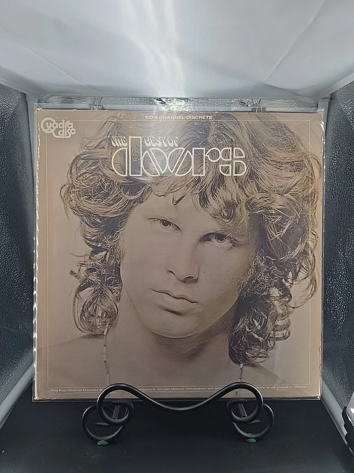 THE DOORS THE BEST OF THE DOORS LP 1973 ELEKTRA Reissue EQ5035 Quad VG+/VG+ - Image 1 of 4