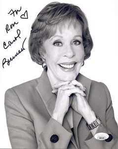CAROL BURNETT HANDSIGNIERT 8x10 FOTO TOLLER KOMIKER NACH RON JSA - Bild 1 von 1