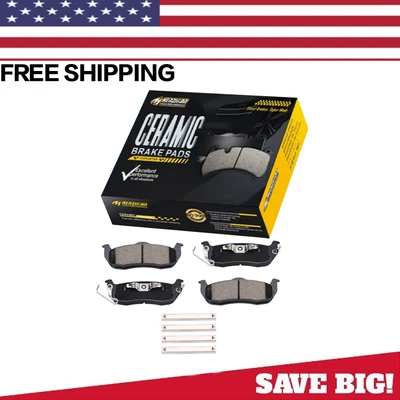 For 2004-2011 2012 2013 2014 2015 Nissan Armada Titan Rear Ceramic Brake Pad Kit - Image 1 of 4