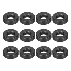 Se adapta a arandela plana de acero al carbono de 12 piezas, se adapta a arandela negra M6 x 16 mm x 5 mm - Imagen 1 de 6