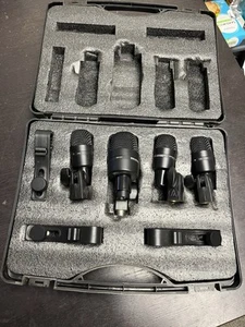Digital Reference DR-KX1 DR-STX1 Drum Microphones Set w/ Clips & Case - Picture 1 of 7